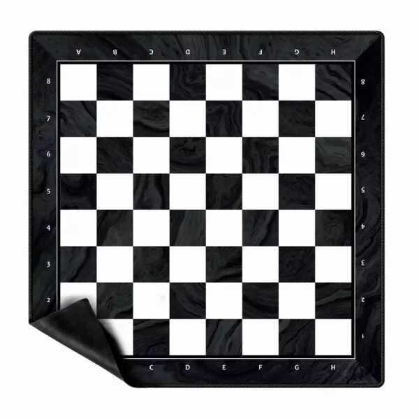 Tapis Echecs en N�opr�ne 45 cm