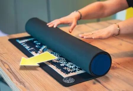 Tapis Puzzle Neoprène 90 cm - 1000 pièces