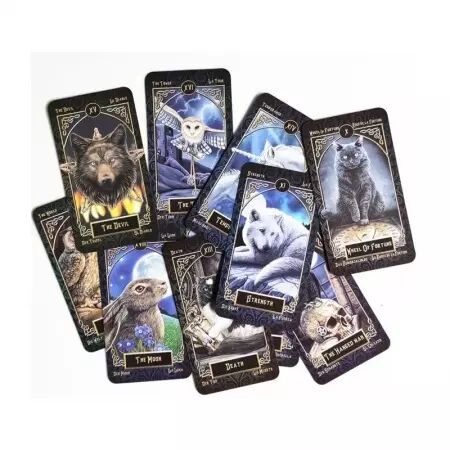 Tarot divinatoire Familiars par Lisa Parker