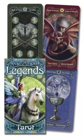 Tarot divinatoire Legends par Anne Stokes