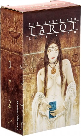 Tarot divinatoire The Labyrinth par Luis Royo 