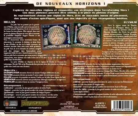 Terraforming Mars : Hellas et Elysium Extension