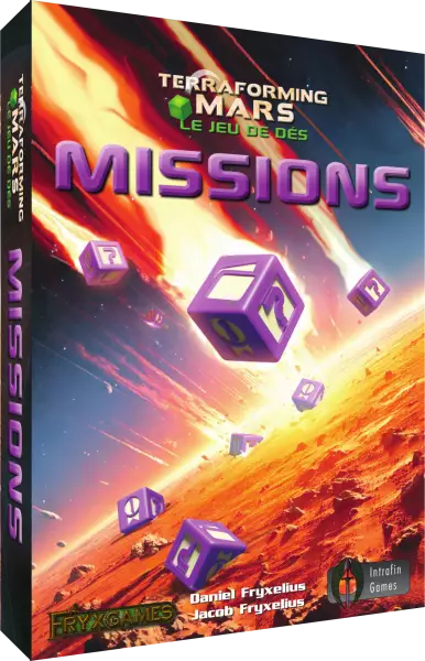 Terraforming Mars : Le Jeu de d�s - Extension : Missions- Jacob Fryxelius - Intrafin Games