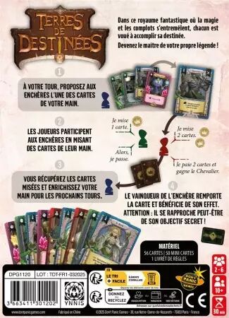 Terres de Destinées - Olivier Flament - Don\'t Panic Games