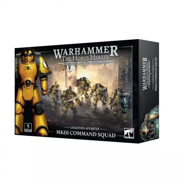 The Horus Heresy: Escouade d\'�tat-major de L�gion MKIII - Warhammer 30k