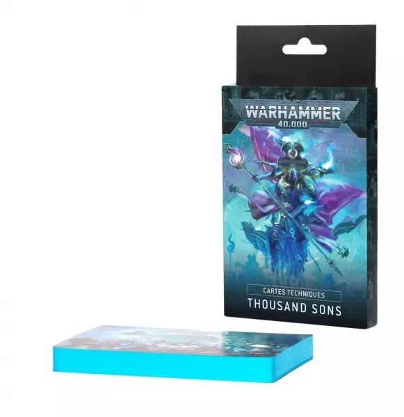 Thousand Sons : Cartes Techniques (Fran�ais) - Warhammer 40k