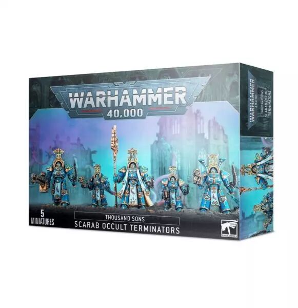 Thousand Sons : Terminators Du Scarab�e Occulte (Scarab Occult Terminators) - Warhammer 40k - Games Workshop