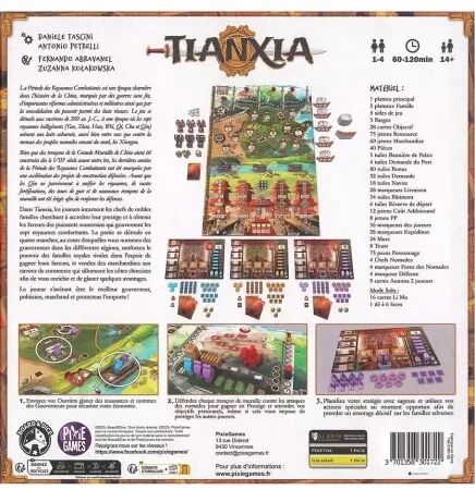 Tianxia - Daniele Tascini, Antonio Petrelli - Board & Dice