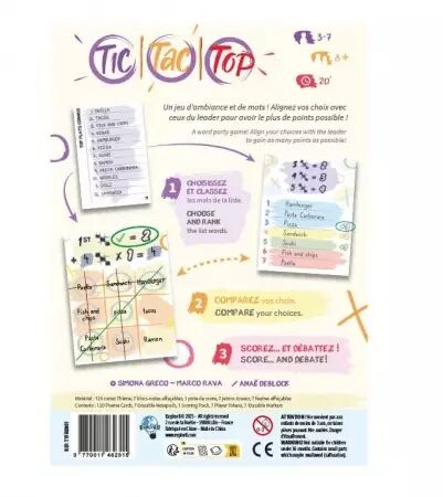 Tic Tac Top - Explor8