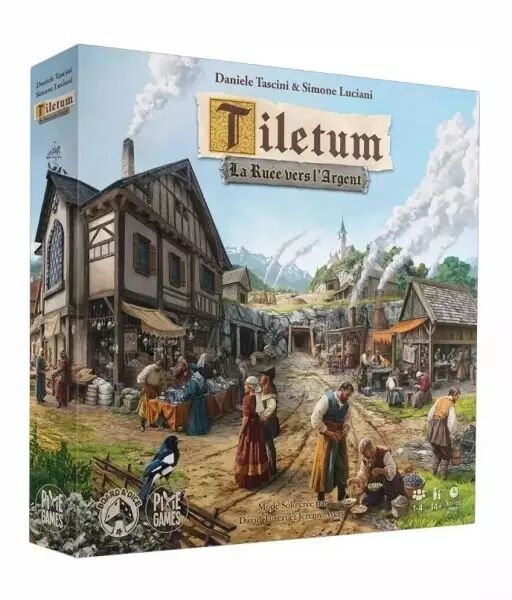 Tiletum - Extension : La Ru�e Vers l\'Argent - Board & Dice