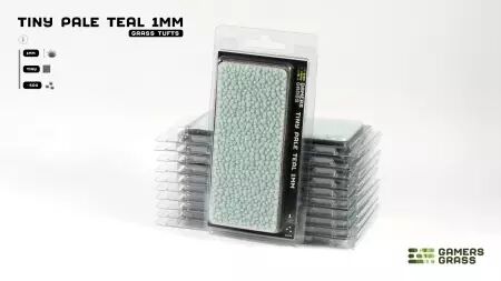 Tiny Pale Teal - Tufts - Gamers Grass