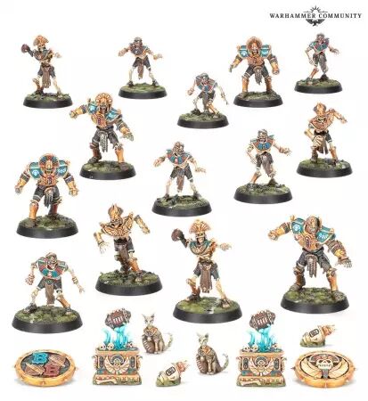 Tomb Kings Team : Les Nehekhara Nightmares - Blood Bowl - Warhammer - Games Workshop