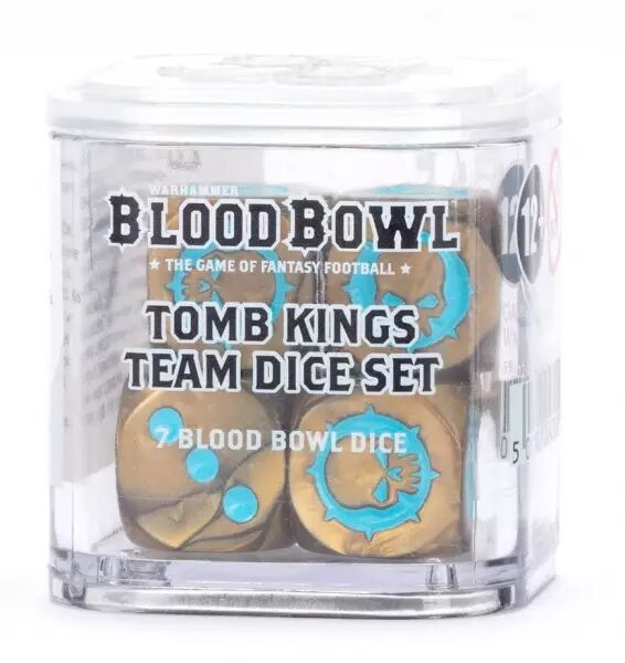 Tomb Kings Team : Set de d�s - Blood Bowl - Warhammer - Games Workshop