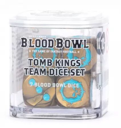 Tomb Kings Team : Set de dés - Blood Bowl - Warhammer - Games Workshop
