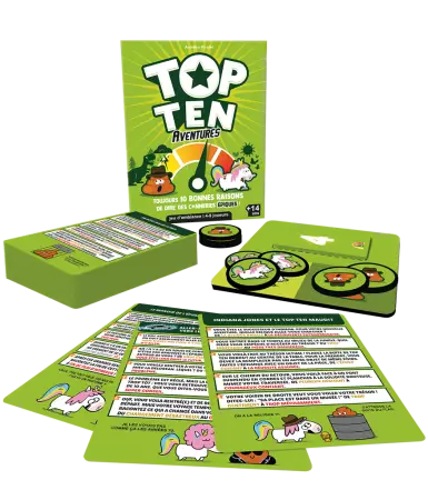 Top Ten Aventures - Cocktail Games