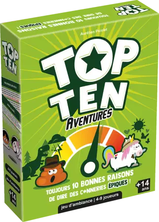 Top Ten Aventures - Cocktail Games