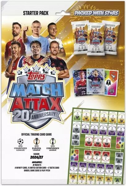 TOPPS - UCC Match Attax 26-27 Starter Pack​