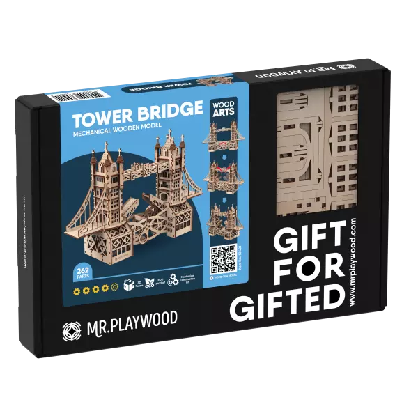 Tower Bridge Maquette 3D Mobile En Bois