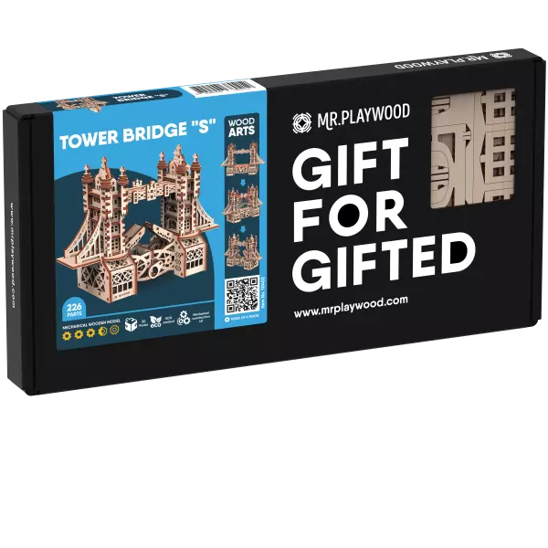 Tower Bridge Petite Maquette 3D Mobile En Bois