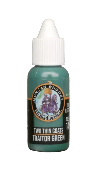 Traitor Green - Midtone - Two Thin Coats