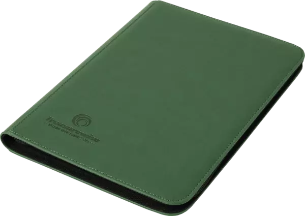TreasureWise - WiseGuard XL Zip Binder - 360 cartes - Vert