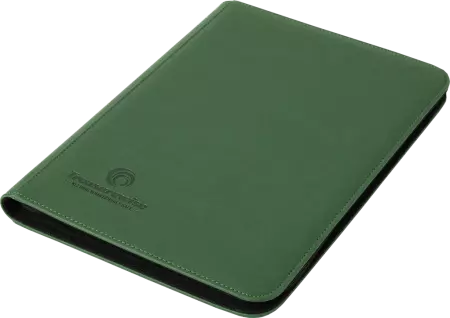 TreasureWise - WiseGuard XL Zip Binder - 360 cartes - Vert