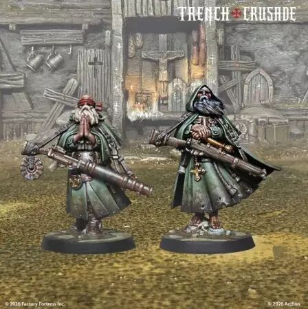 Trench Crusade - Sniper Priests  - Archon Studio