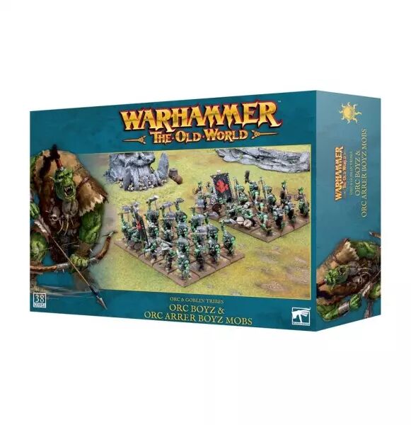 Tribus d\'orques et Gobelins : Bande de Boyz Orques et de Fl�ch\' Boyz Orques - Warhammer the Old World