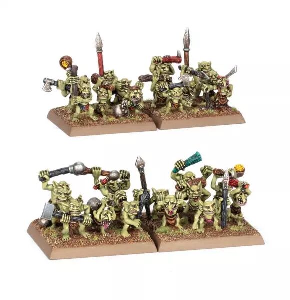  Tribus d\'Orques et Gobelins - Bandes de Snotlings - Warhammer the Old World - Games Workshop 