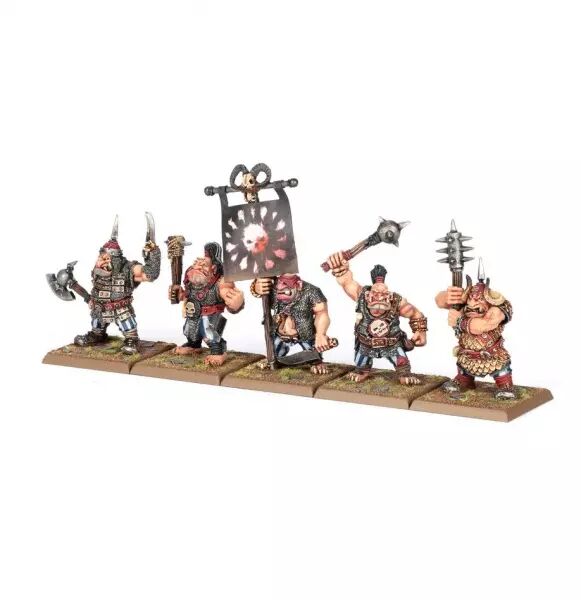  Tribus d\'Orques et Gobelins - Buffles Ogres des Terres Arides - Warhammer the Old World - Games Workshop 