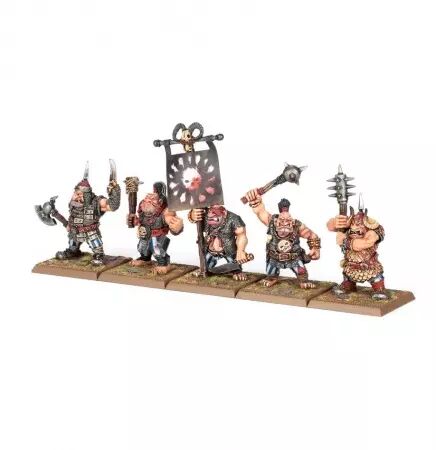  Tribus d\'Orques et Gobelins - Buffles Ogres des Terres Arides - Warhammer the Old World - Games Workshop 