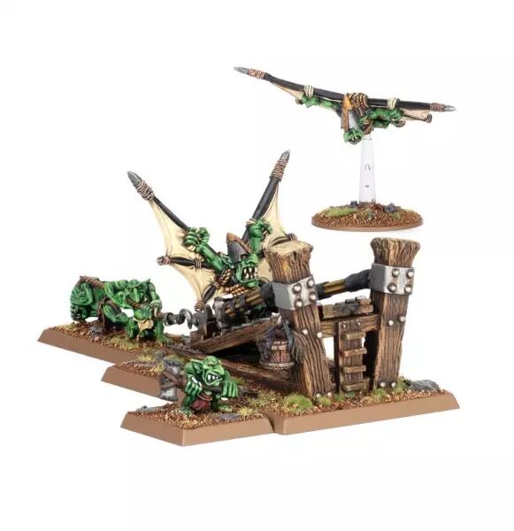  Tribus d\'Orques et Gobelins - Catapulte � Plongeurs de la Mort - Warhammer the Old World - Games Workshop 