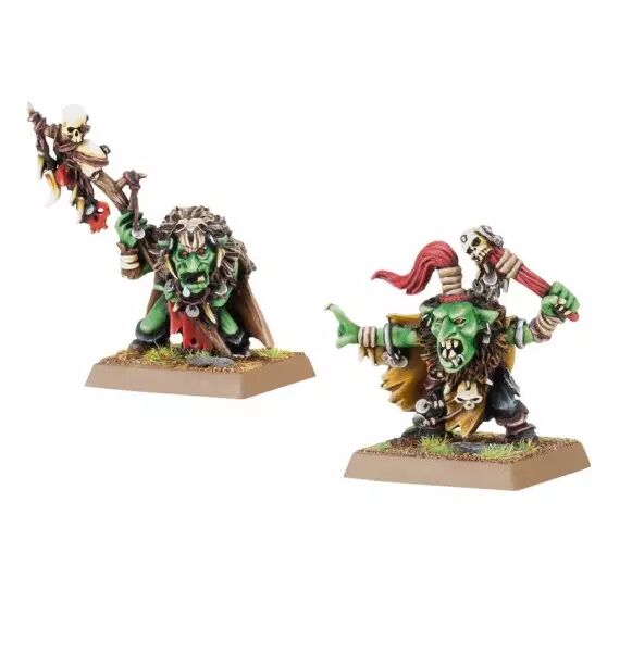  Tribus d\'Orques et Gobelins - Chamanes Gobelins - Warhammer the Old World - Games Workshop 