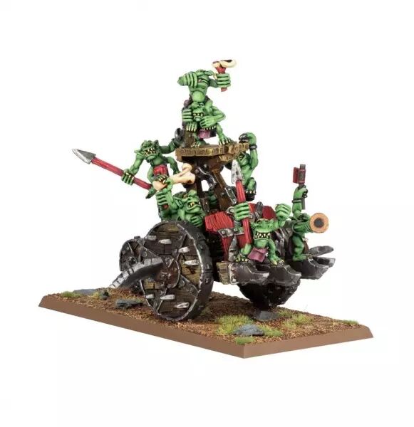 Tribus d\'Orques et Gobelins - Chariot � Pompe Snotlings - Warhammer the Old World  - Games Workshop