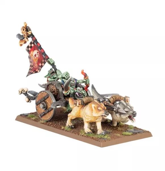  Tribus d\'Orques et Gobelins - Chars � Loups Gobelins - Warhammer the Old World - Games Workshop 