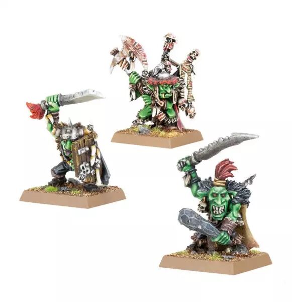  Tribus d\'Orques et Gobelins - Chefs Gobelins - Warhammer the Old World - Games Workshop 