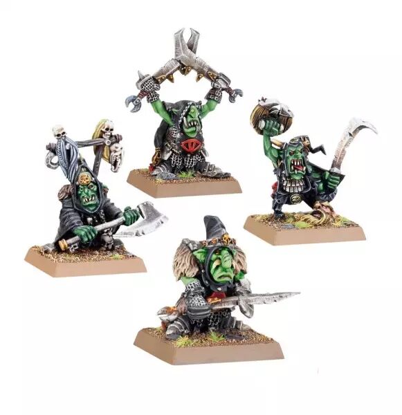 Tribus d\'Orques et Gobelins - Chefs Gobelins de la Nuit - Warhammer the Old World - Games Workshop 