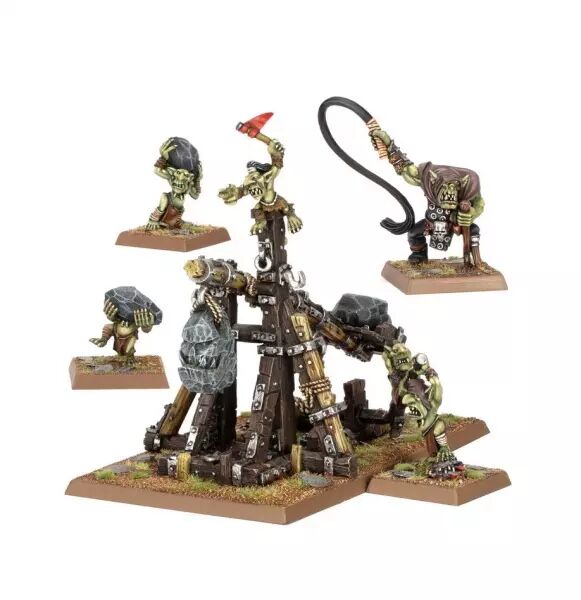  Tribus d\'Orques et Gobelins - Goblin Rock Lobber - Warhammer the Old World - Games Workshop 