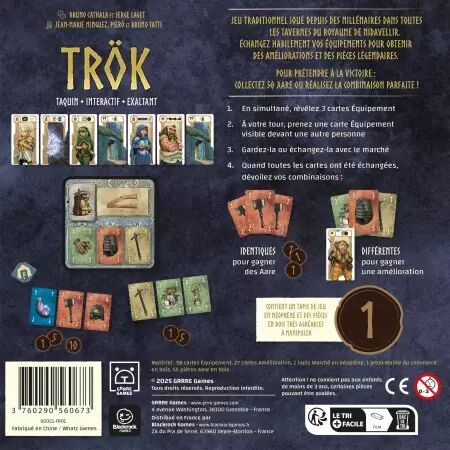 Tr&ouml;k - Bruno CATHALA, Serge LAGET  - Grrre Games