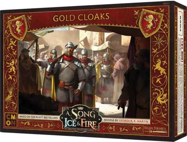 Tr�ne de fer - Le Jeu de Figurines - Manteaux d�Or (Gold Cloaks)