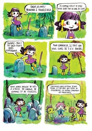 Trouilleville - Livre 1 : La Silencieuse - Jeu de rôle enfant