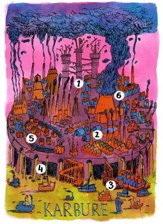 Trouilleville - Livre 3 : Karbure la Toxique - Jeu de rôle enfant