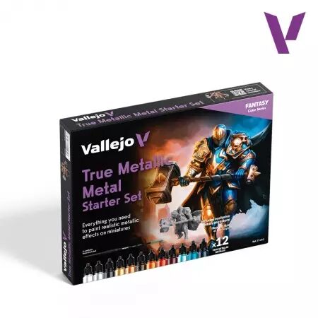 True Metallic Metal Starter Set - Vallejo