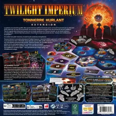 Twilight Imperium - Extension : Tonnerre Hurlant 