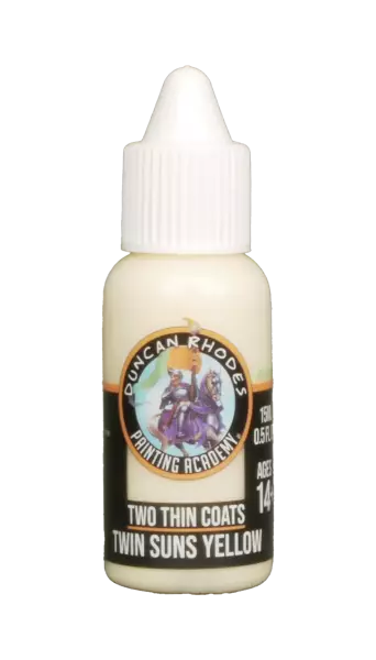 Twin Suns Yellow - Highlight - Two Thin Coats