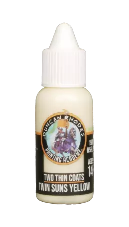 Twin Suns Yellow - Highlight - Two Thin Coats