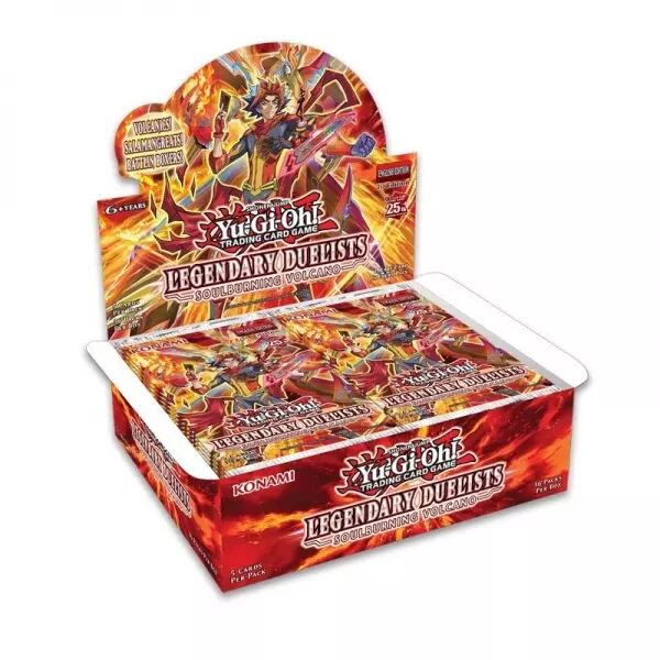 U-GI-OH! JCC - Bo�te de 36 Boosters Duelliste Legendaire Volcan Br�leur d\'�mes 