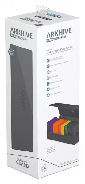 Ultimate Guard - Arkhive 400+ XenoSkin Monocolor Gris
