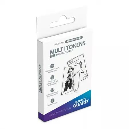 Ultimate Guard - Multi Tokens (pack de 25)