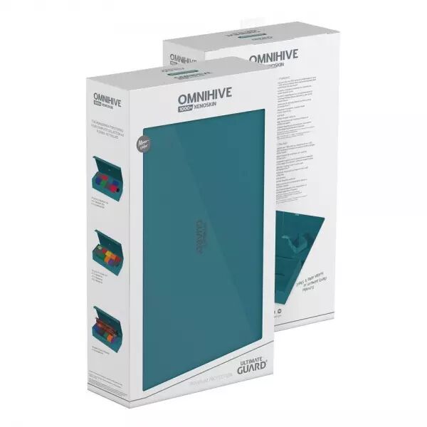 Ultimate Guard - Omnihive 1000+ XenoSkin Monocolor - Bleu P�trole
